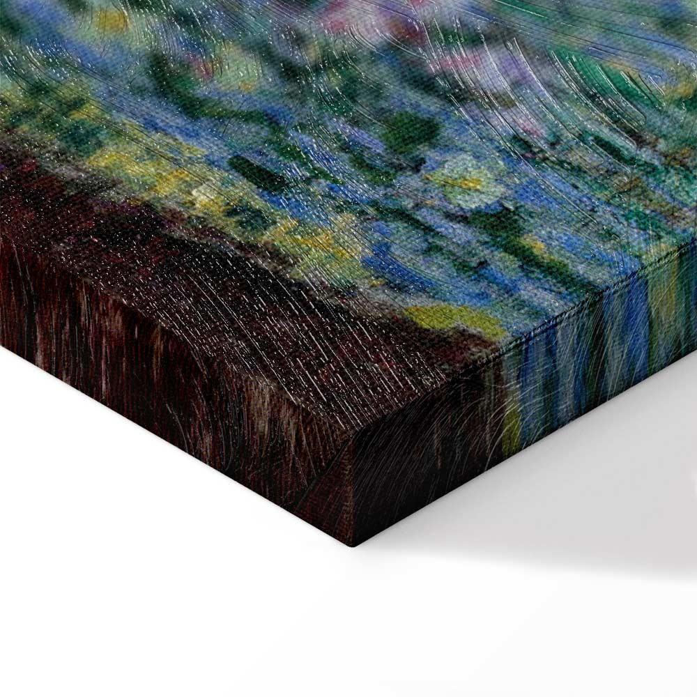 Leinwandbild - Claude Monet – Footbridge in Giverny