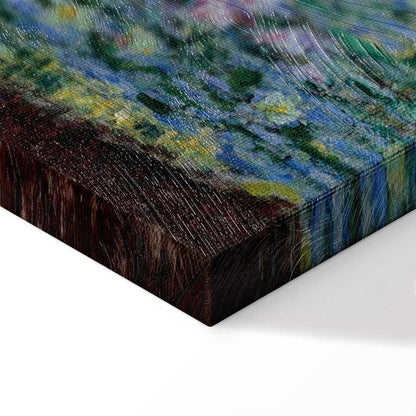 Leinwandbild - Claude Monet – Footbridge in Giverny