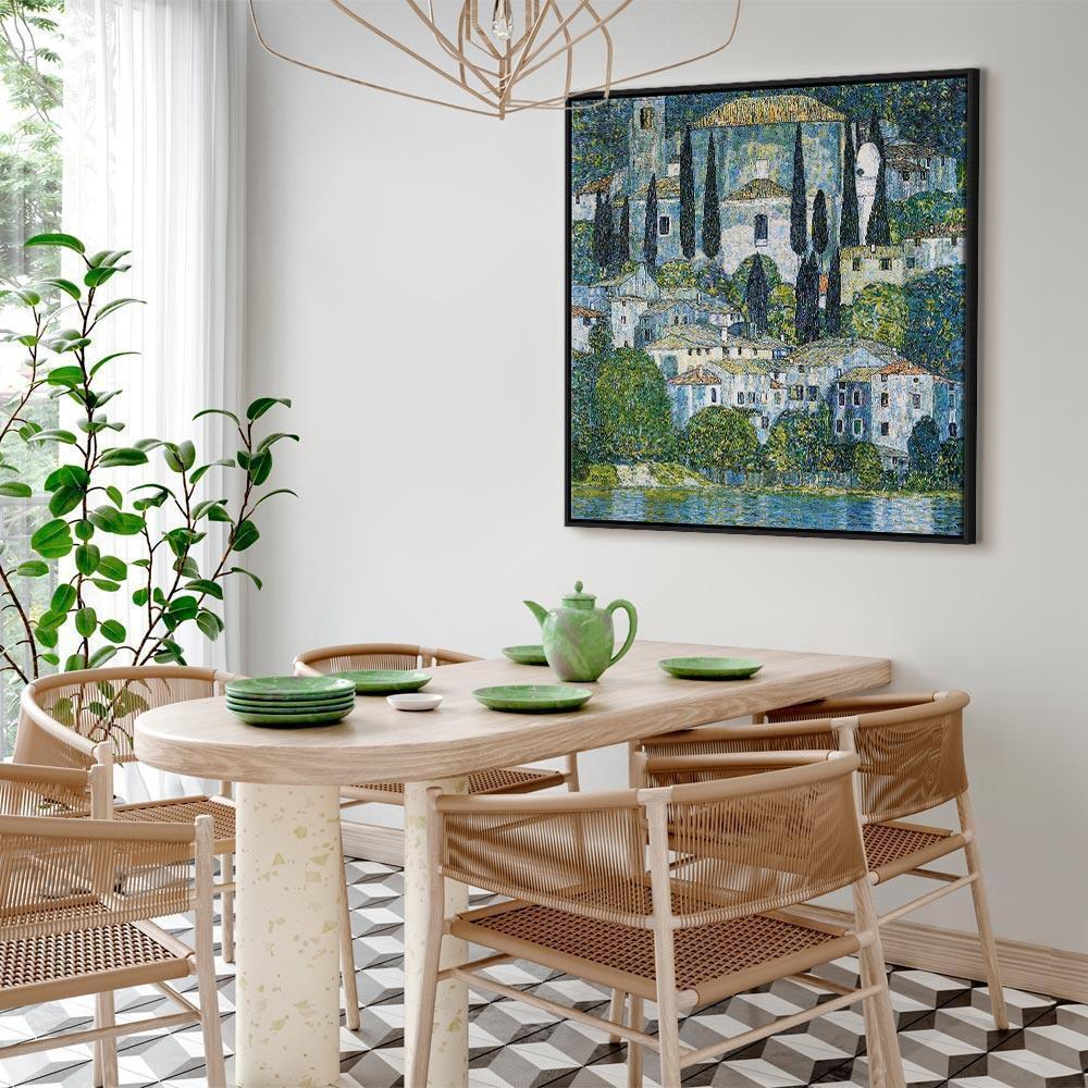 Leinwandbild - Gustav Klimt – Church in Casson