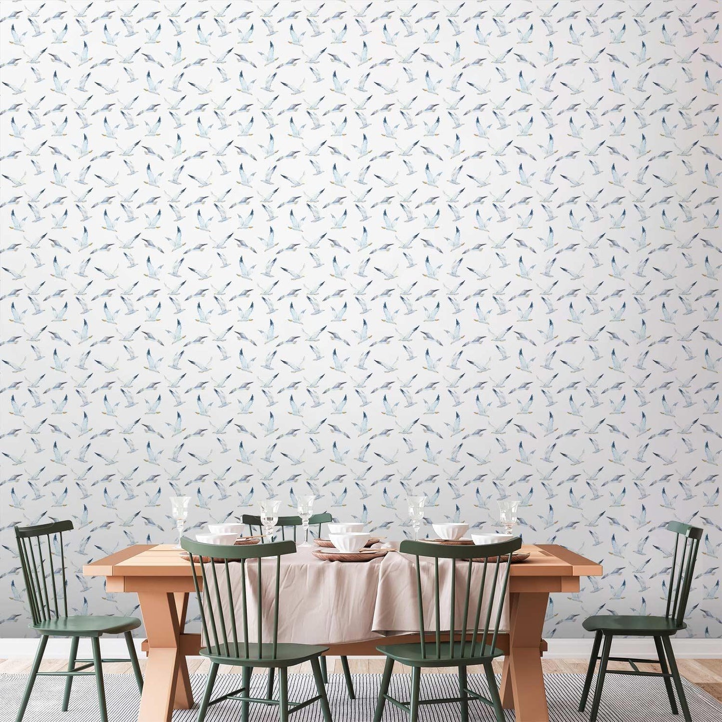 Tapete - Flying Seagulls