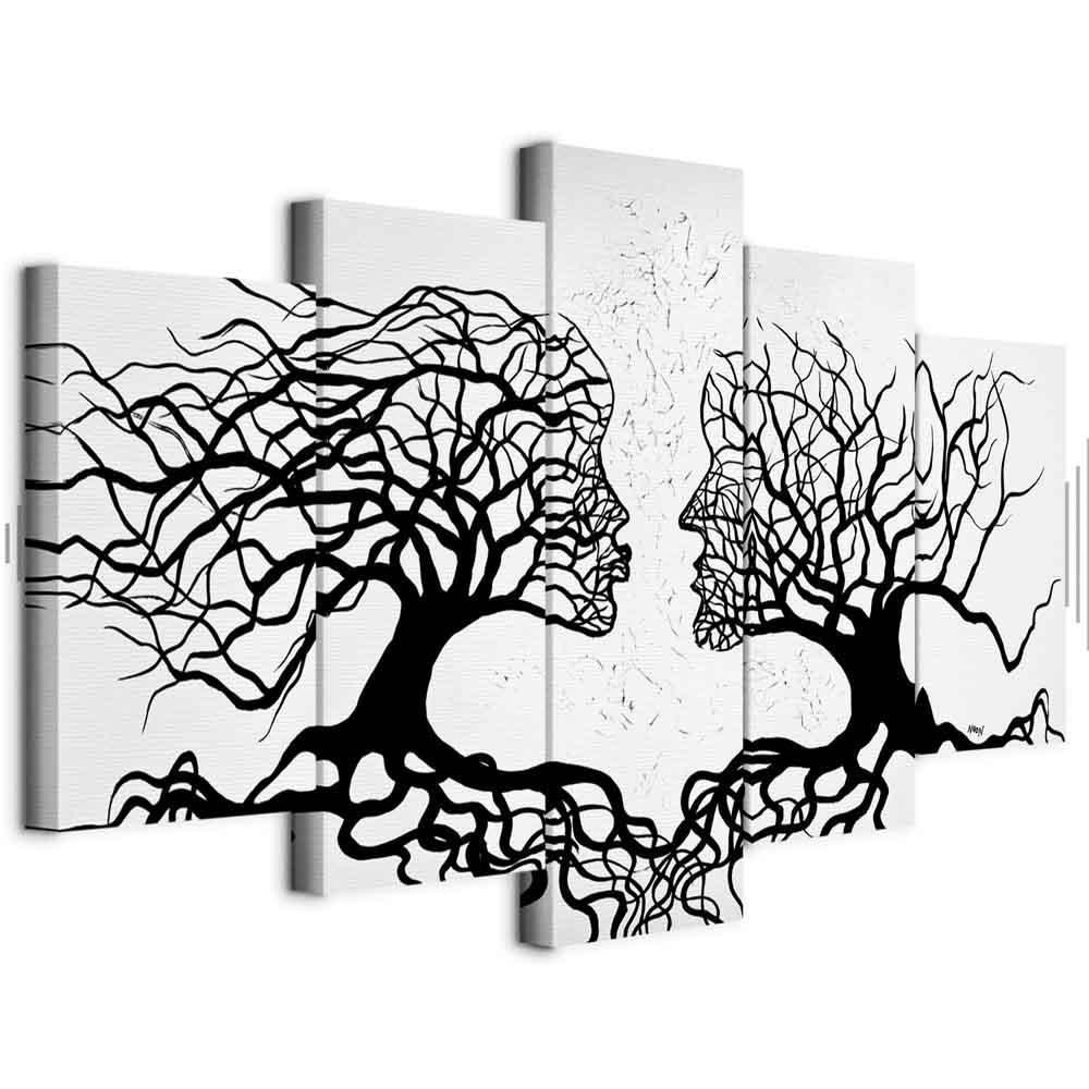 Leinwandbild - The Kiss of the Wind