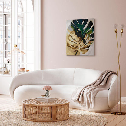 Malen nach Zahlen - Golden Monstera