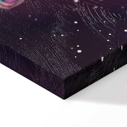 Leinwandbild - Lonely Traveler (1 Part) Vertical