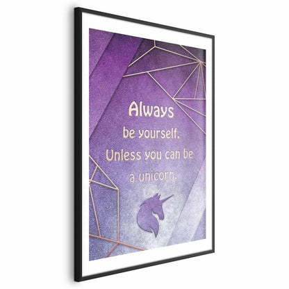 Poster - Be Yourself