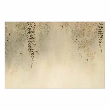 Poster - Beige Hummingbirds