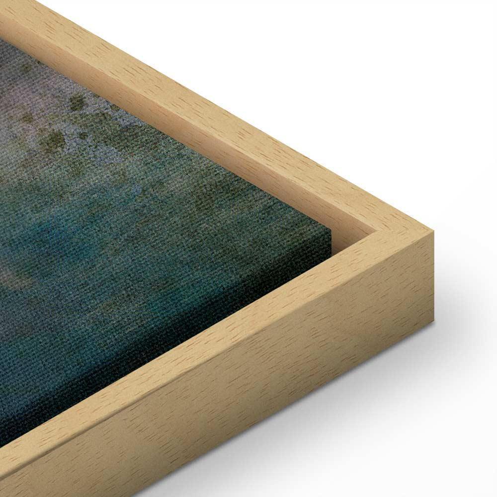 Leinwandbild - Copper Leaves (1 Part) Wide