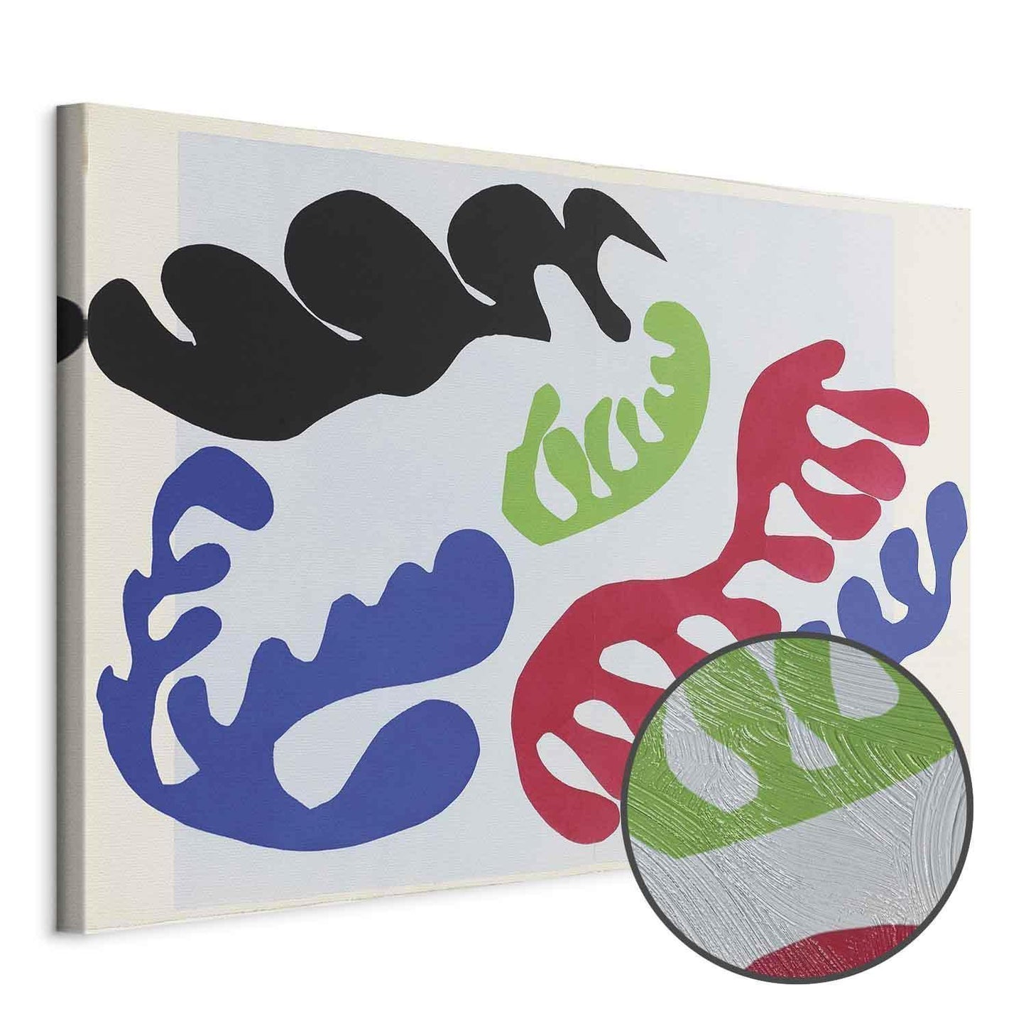 Leinwandbild - Henri Matisse – Lagoon III (from Jazz)