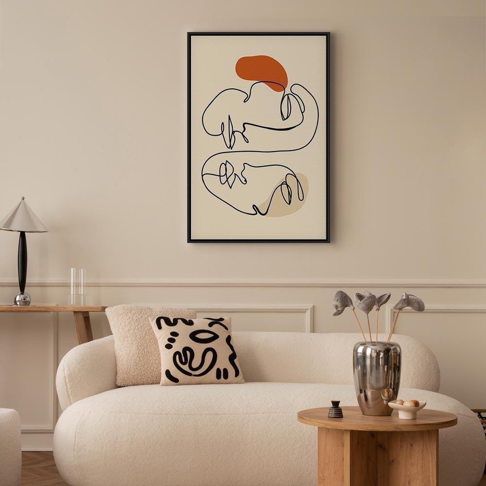 Leinwandbild - Solar Connection (1 Part) Vertical