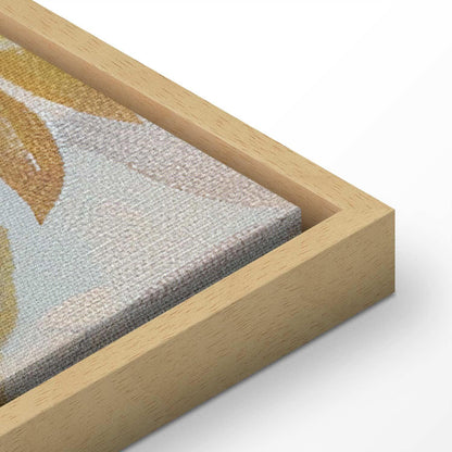 Leinwandbild - Tapestry Pattern with a Meadow and Flowers Kilim with a Spring Motif