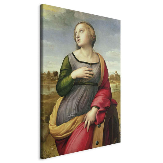 Wandbild XXL - Raphael – Saint Catherine of Alexandria