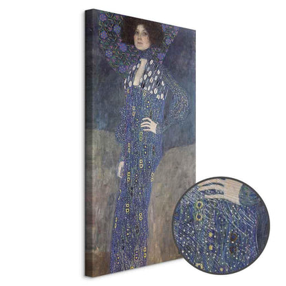 Leinwandbild - Gustav Klimt – Emilie Flöge