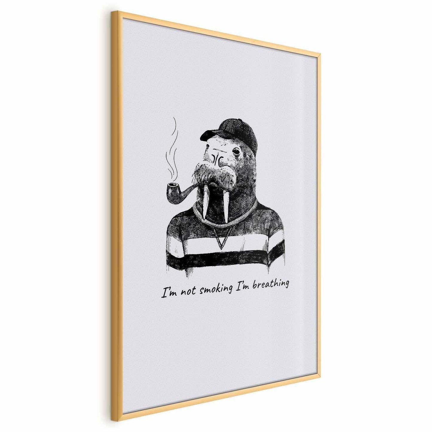 Poster - I'm Not Smoking I'm Breathing Artgeist