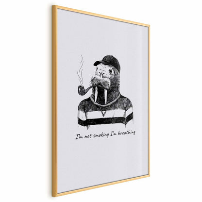 Poster - I'm Not Smoking I'm Breathing Artgeist