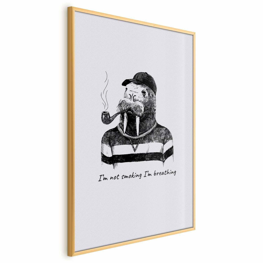 Poster - I'm Not Smoking I'm Breathing Artgeist