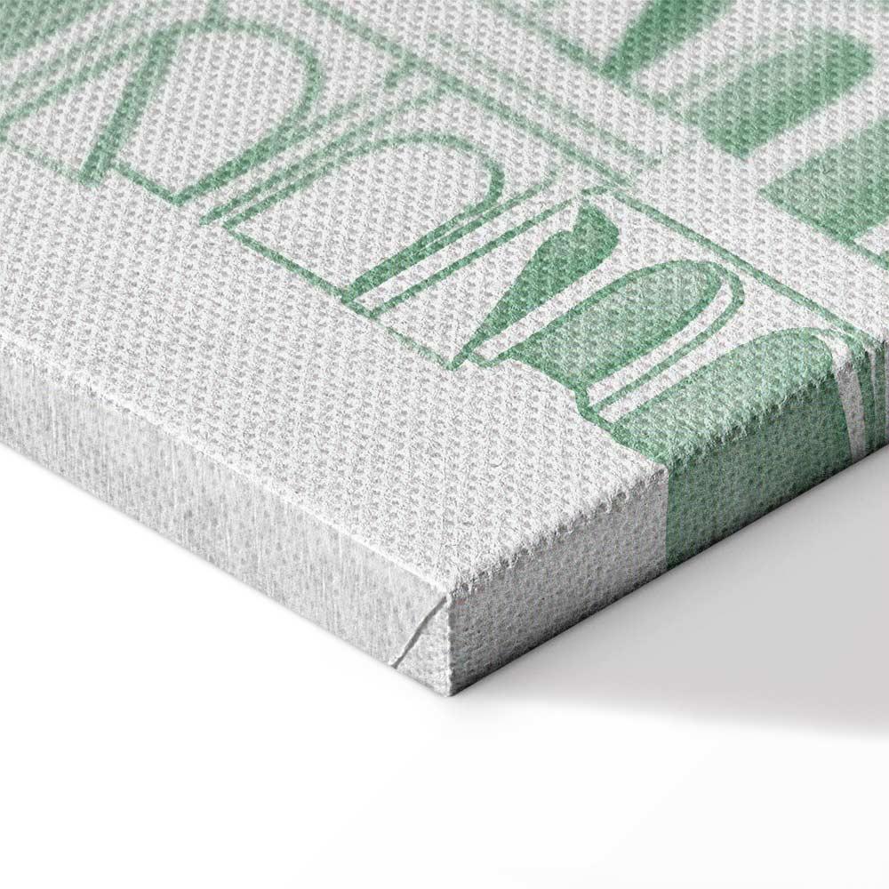 Leinwandbild - Rome in Watercolours (1 Part) Vertical