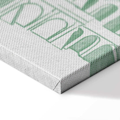 Leinwandbild - Rome in Watercolours (1 Part) Vertical