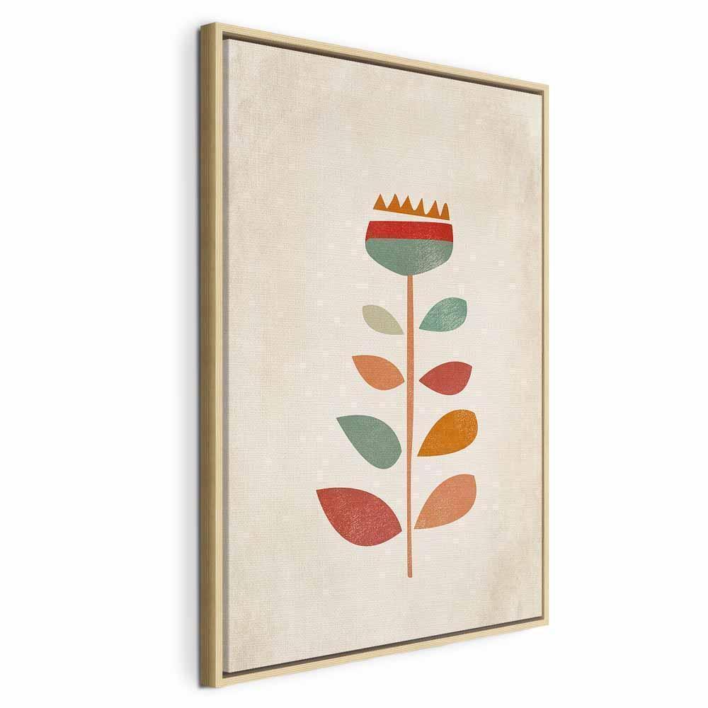 Leinwandbild - Queen of Flowers (1 Part) Vertical