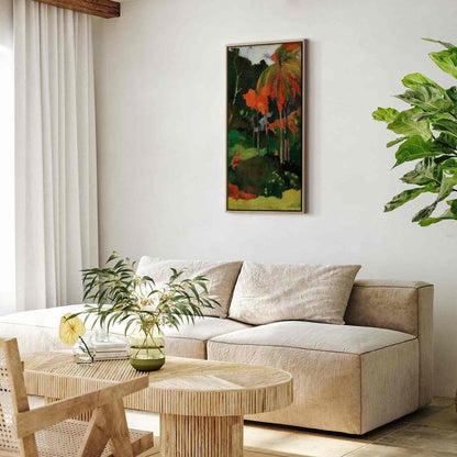 Leinwandbild - Mahana maa I (Paul Gauguin) Artgeist