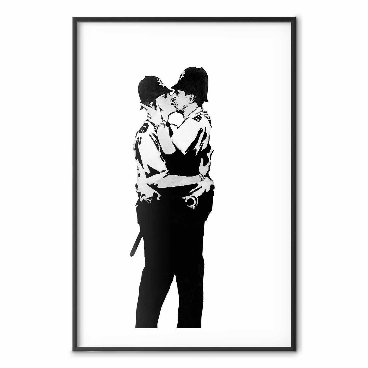 Poster - Kissing Coppers