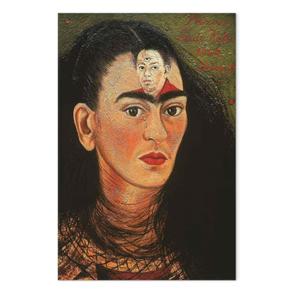 Leinwandbild - Frida Kahlo – Diego and I