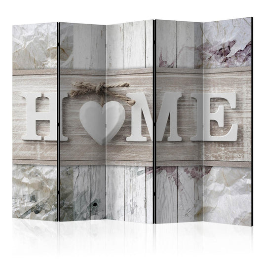 Paravent - Inscription Home Artgeist