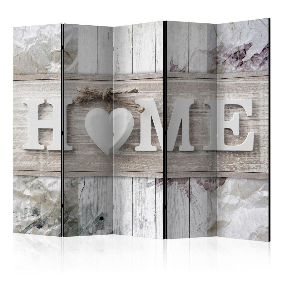 Paravent - Inscription Home Artgeist