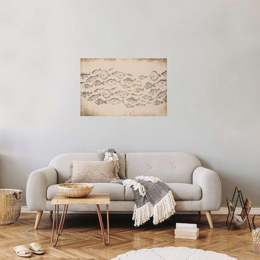 Poster - Subtle Little Fish Artgeist
