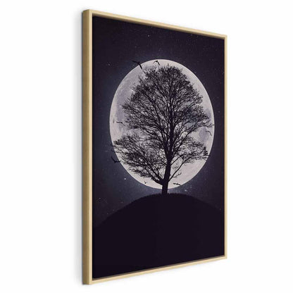 Leinwandbild - Lone Tree (1 Part) Vertical