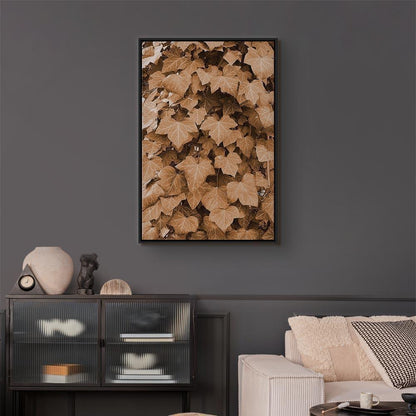 Leinwandbild - Autumn Ivy (1 Part) Vertical