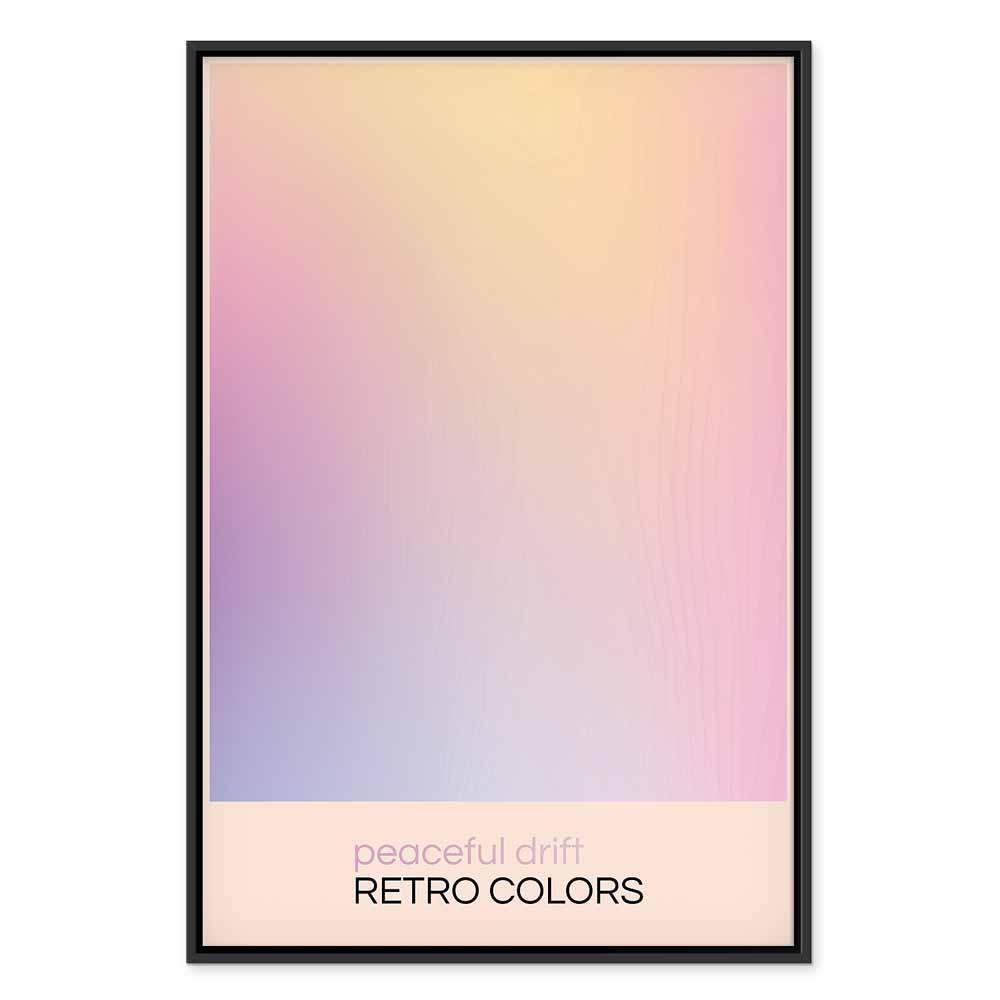 Leinwandbild - Peaceful Drift - Delicate Pastel Shades Creating a Harmonious Whole