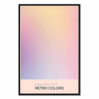 Leinwandbild - Peaceful Drift - Delicate Pastel Shades Creating a Harmonious Whole
