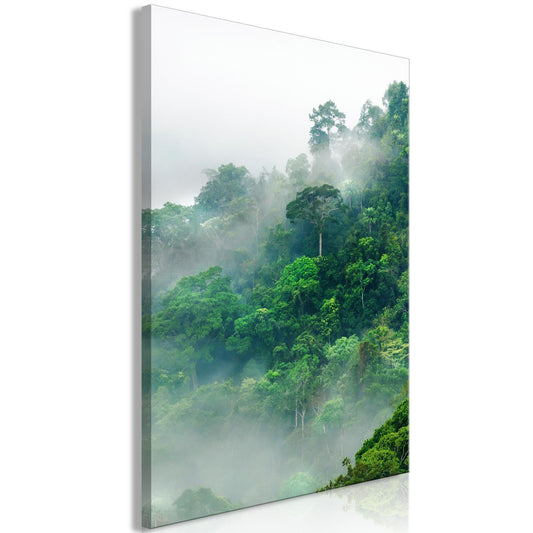 Leinwandbild - Lush Forest (1 Part) Vertical Artgeist