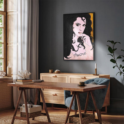 Leinwandbild - Amore Mio (1 Part) Vertical