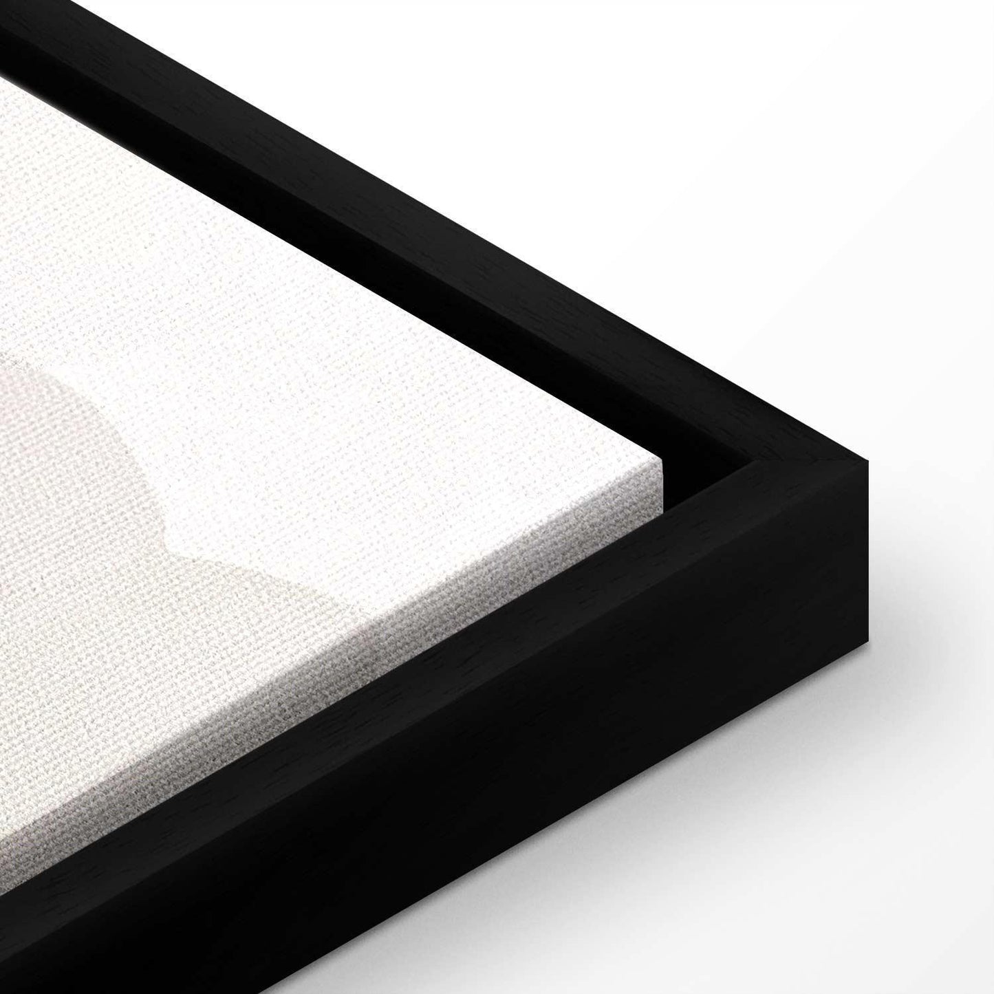 Leinwandbild - Fairy-Tale Moon - Pastel Moon with Balloons Among Colorful Clouds and Stars in Subdued Colors on a Light Background