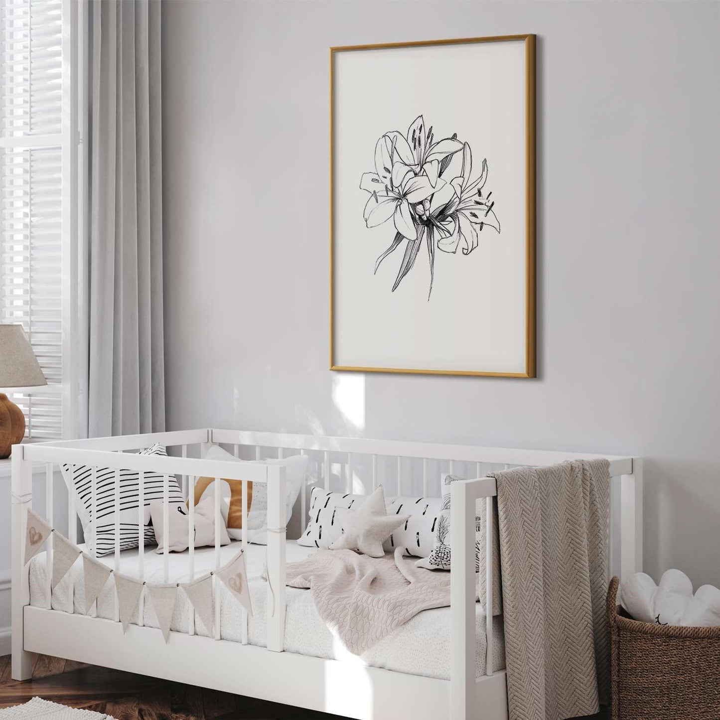 Poster - Drawn Flowers