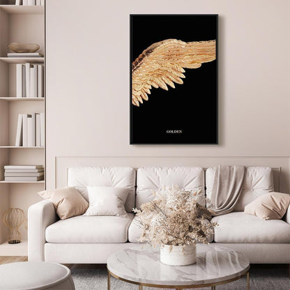 Leinwandbild - Lightness of Existence (1 Part) Vertical