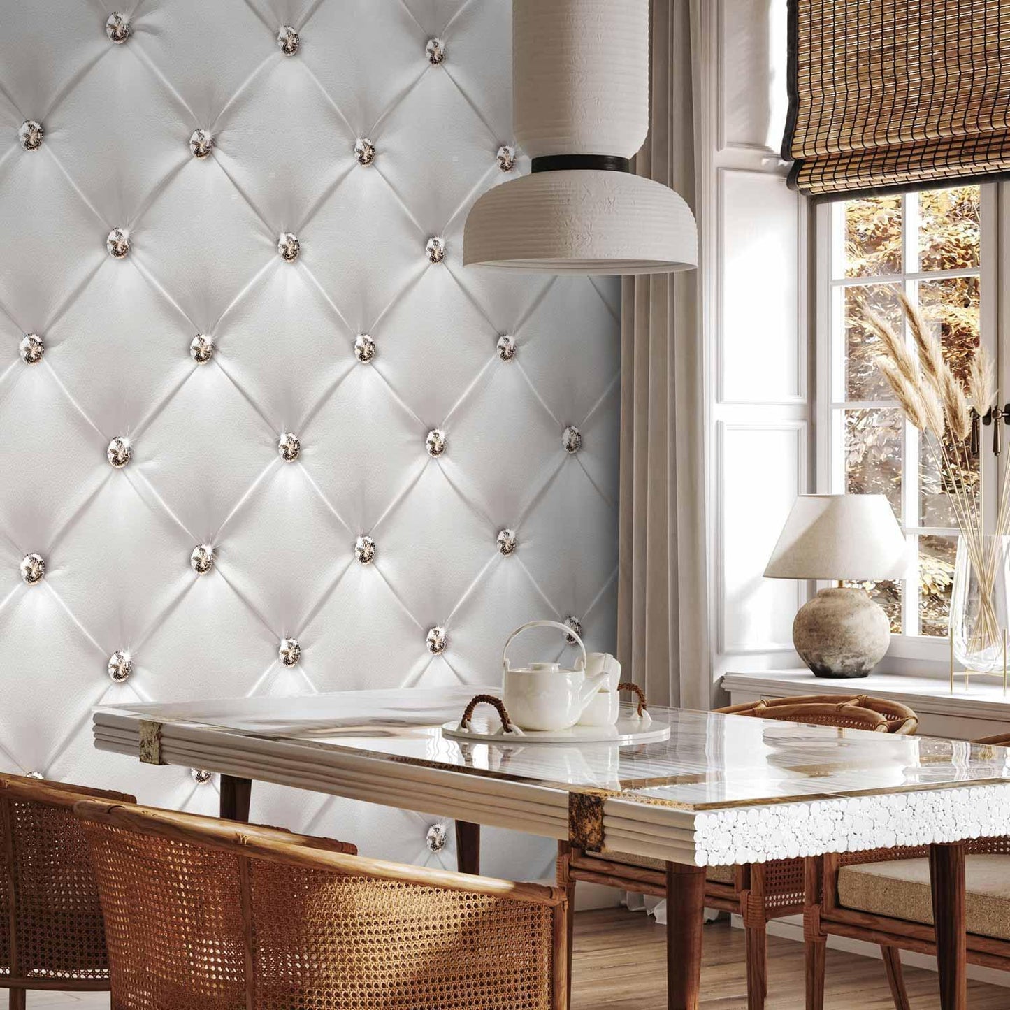 Fototapete - White Elegance