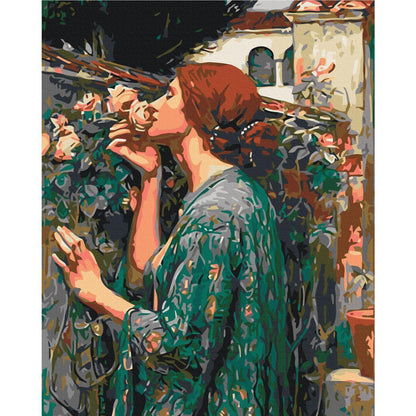 Malen nach Zahlen - John William Waterhouse: The Soul of the Rose