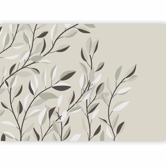 Fototapete - Climbing Leaves - First Variant