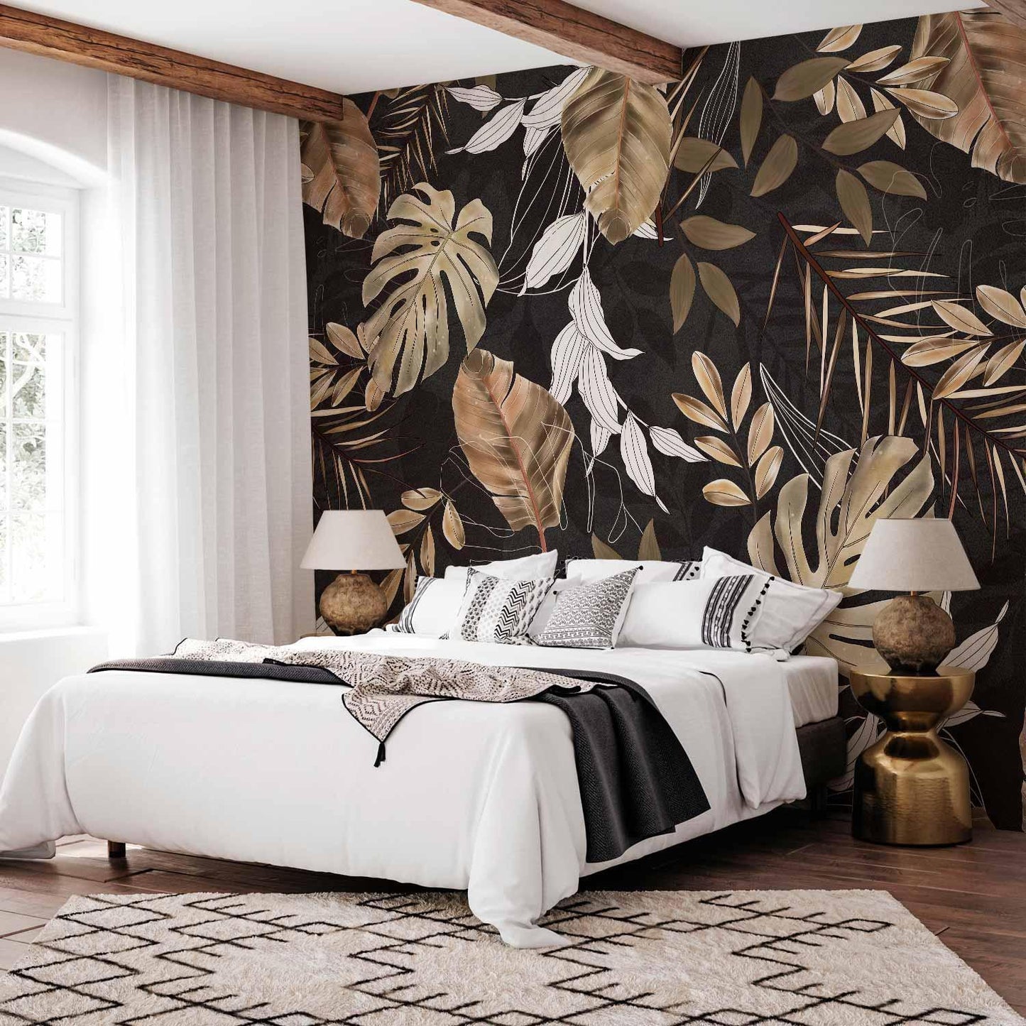 Fototapete - Exotic Postcard -Third Variant