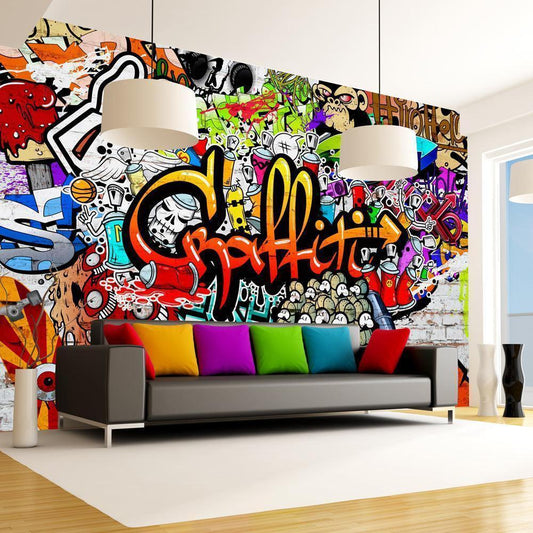 Fototapete - Colorful Graffiti Artgeist