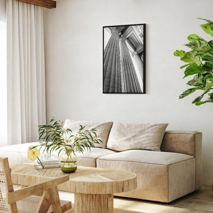 Leinwandbild - Stone Columns (1 Part) Vertical