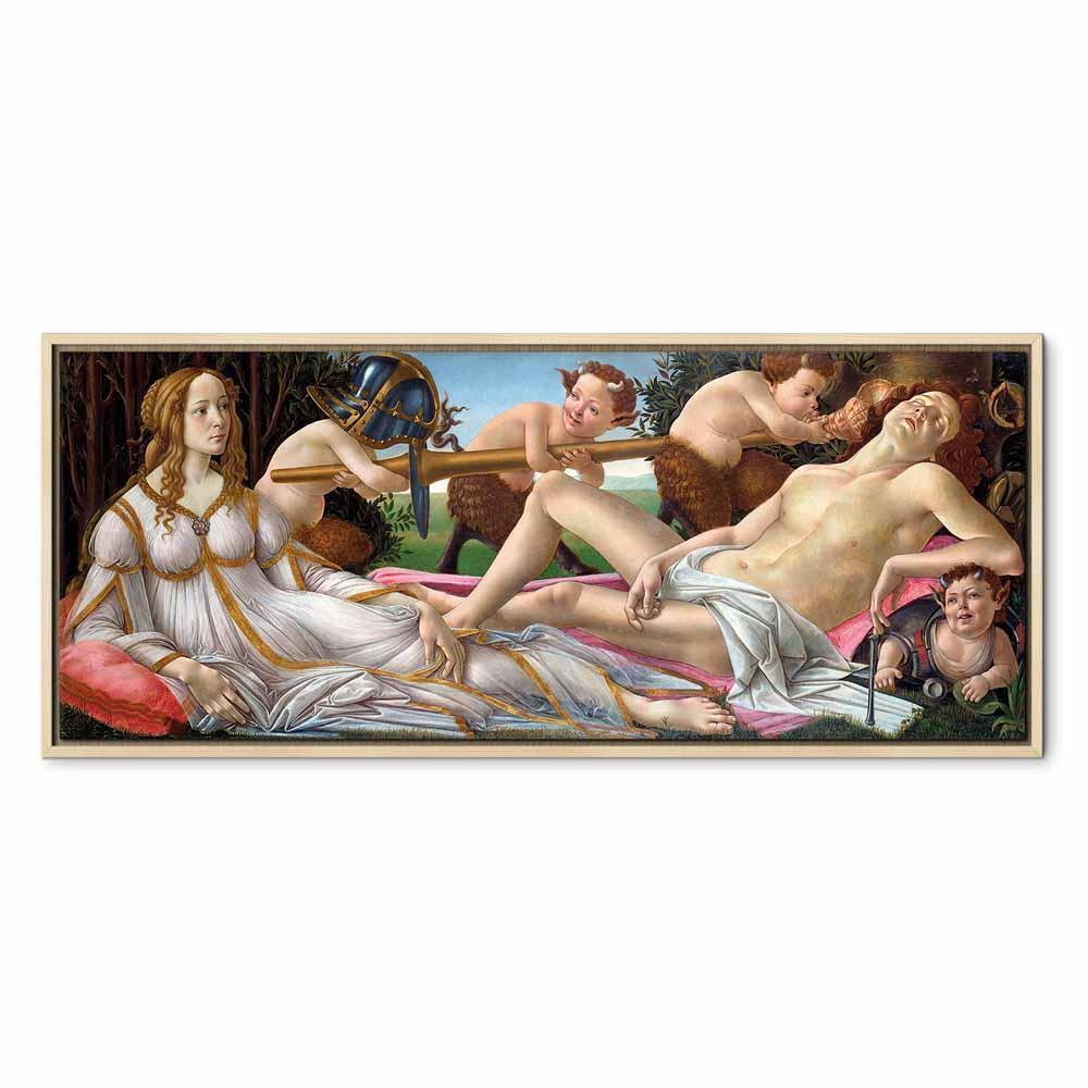 Leinwandbild - Sandro Botticelli – Venus and Mars