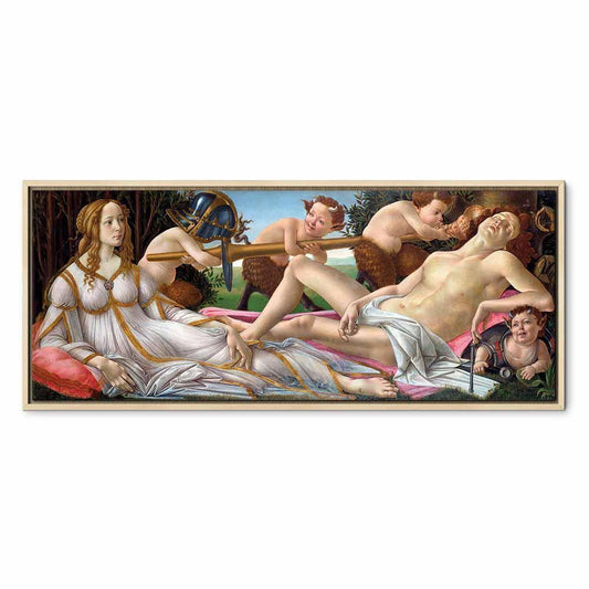 Leinwandbild - Sandro Botticelli – Venus and Mars