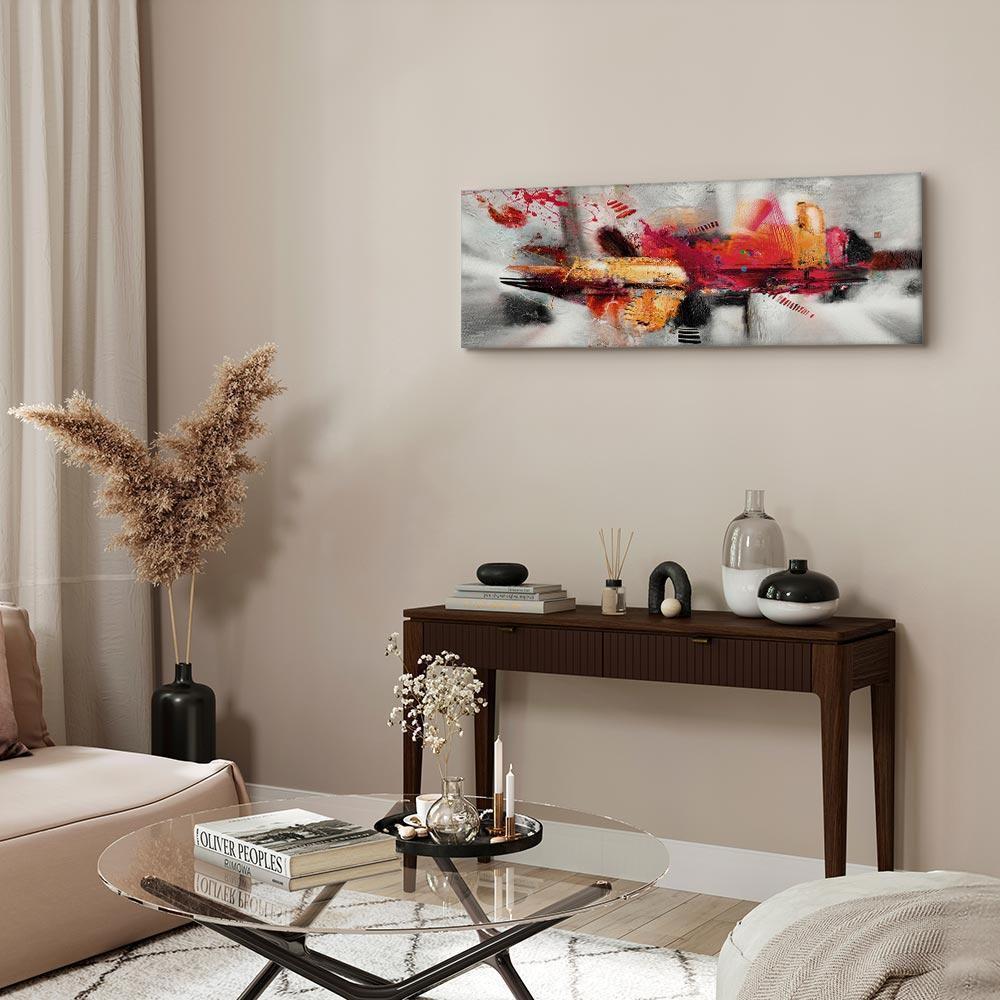 Leinwandbild - Colourful Installation (1 Part) Narrow