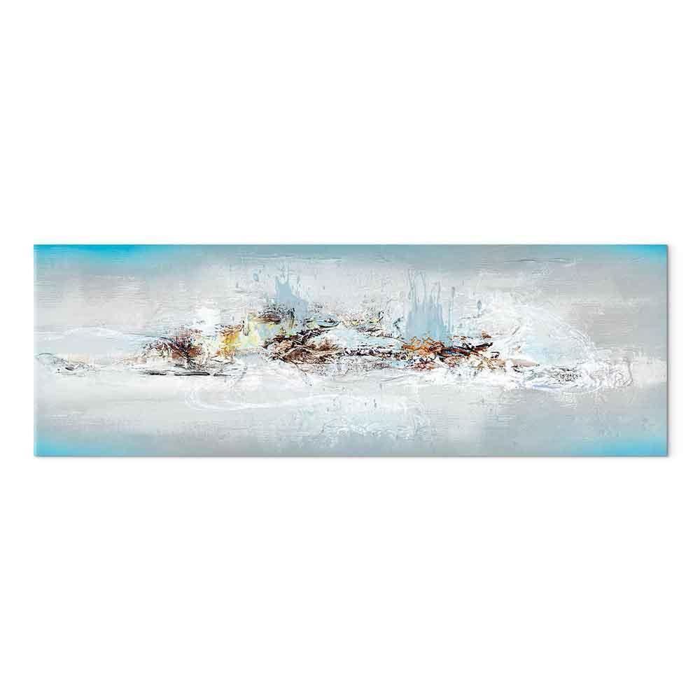 Leinwandbild - Winter Outside the Window (1 Part) Narrow