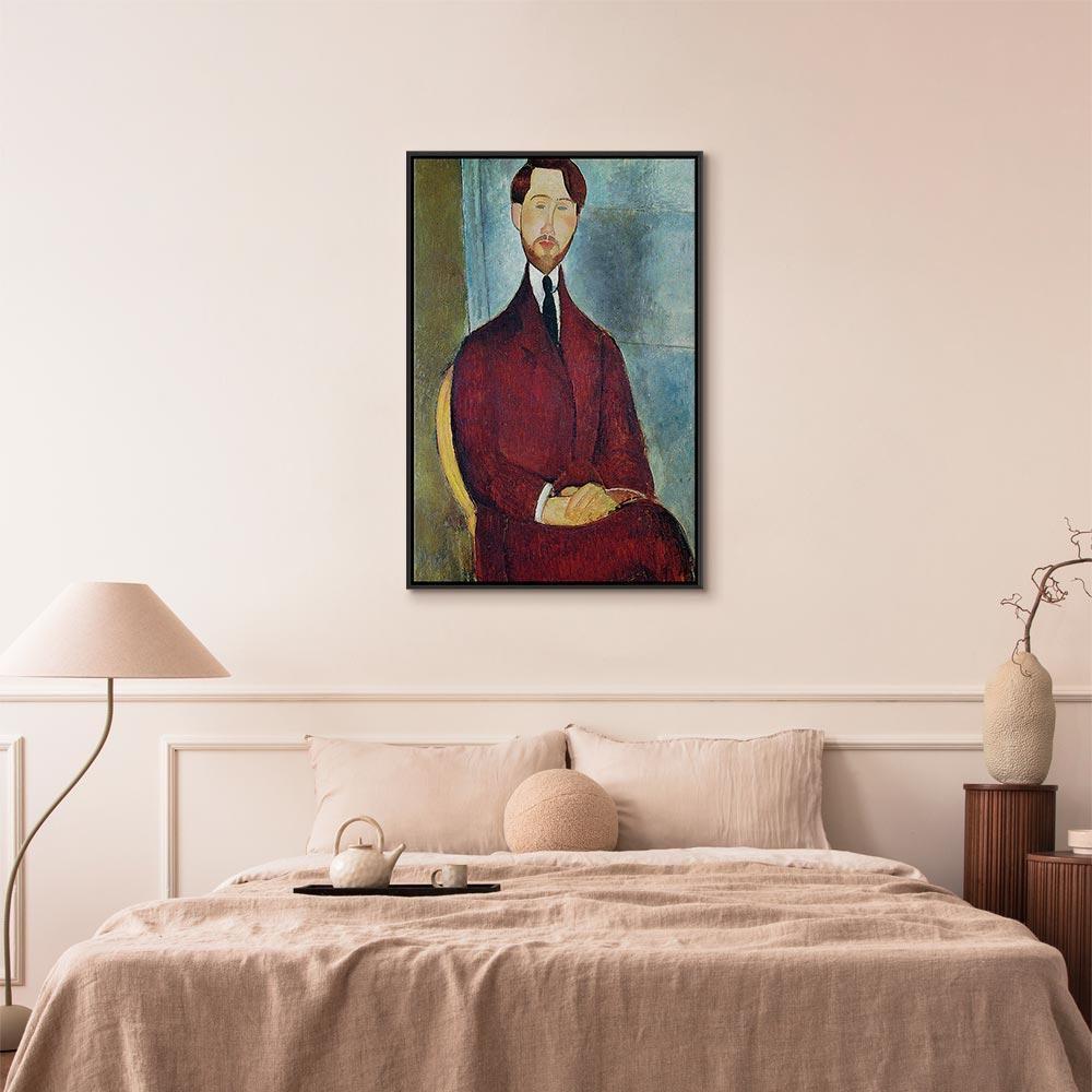 Leinwandbild - Amedeo Modigliani – Leopold Zborowski
