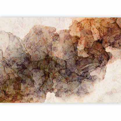 Fototapete Rosen Gewebt - Romantische Rosenmotive in sanften Farbtönen