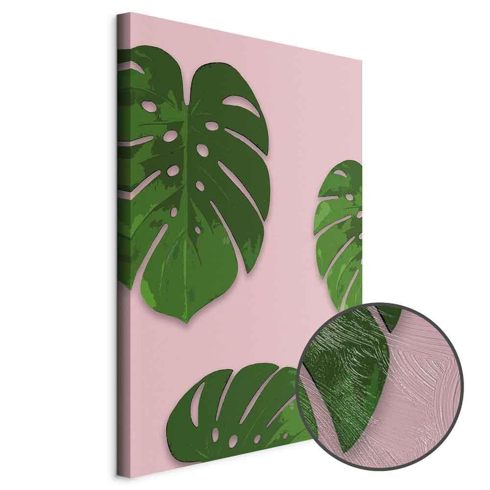 Leinwandbild - Exotic Fragment (1 Part) Vertical