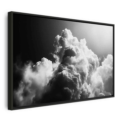 Leinwandbild - Clouds Like from Dreams: Let the Sun Illuminate Your Day – A Visual Feast Artgeist